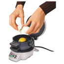 Breakfast Sandwich Maker with Timer - Grey