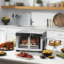 Digital French Door 6-Slice Air Fryer Oven - Stainless Steel