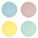 Elena Stoneware Dinner Plate Set of 4 - Assorted