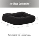 Air-Cloud Booster Seat Cushion - Black
