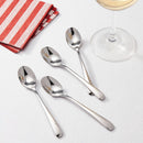 4-Piece Harrington Cocktail Spoon Set - Silver