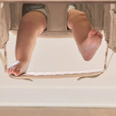 Hook-On High Chair with Attachable Silicone Tray - Oatmeal