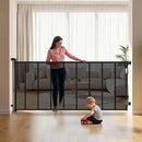 Retractable Baby Gate - Black
