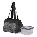 Leftover Lunch Bag with Pack Ins - Black