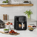 Digital Window Air Fryer with 12 One-Touch Presets - 8 Qt