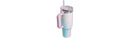 40 oz Stainless Steel H2.0 FlowState Quencher Tumbler - Watercolor Tulle