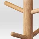 15" Wood Tree Mug Rack Brown