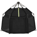 Pop-Up Playpen & Playhouse Tent - Black