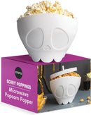 Microwave Popcorn Popper - White