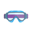 Kids' Swim Mask with Fabric Strap - Blue/Purple