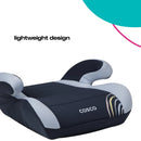 Topside Backless Booster Car Seat - Rainbow