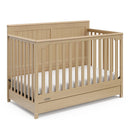 Hadley 5-in-1 Convertible Crib with Drawer - Driftwood