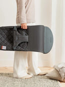Bouncer Bliss Woven Classic Quilt - Anthracite