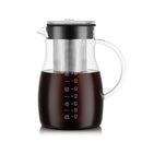 Melior 8c 34oz Cold Brew and Ice Tea Maker: Cold Brew Coffee Maker, BPA-Free, Dishwasher-Safe, Reusable Filter