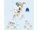 7-in-1 Foldable Toddler Tricycle - Adjustable Handle