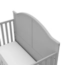 5-in-1 Convertible Crib - Pebble Gray