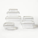 12-Piece Plastic Food Storage Container Set with Lids