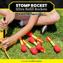 Ultra Stomp Rocket Refill Pack - Red
