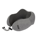 Contour Memory Foam Travel Pillow - Charcoal