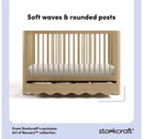 Convertible Crib with Drawer - Driftwood