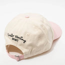 Adjustable Cotton Baseball Hat - Purple/Pink
