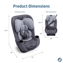 Pria All-in-One Convertible Car Seat - Sea Salt