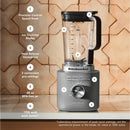 68 oz Pure Power Blender, 1700 Watt Peak Power - Matte Charcoal Grey