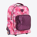 Kids' Rolling Backpack - Purple Galaxy
