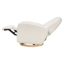 Nami Electronic USB Recliner Light Wood Base - Ivory Boucle