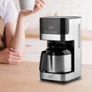 8 Cup Drip Coffee Maker with Thermal Carafe - Stainless Steel