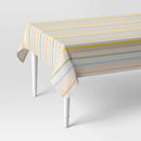 104"x60" Striped Tablecloth