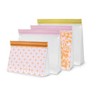Reusable Food Storage Bags - 4-Pack