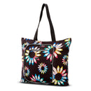 Sarah Jessica Parker Foldable Tote Bag - Black Shoe Wheel