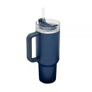 40oz Stainless Steel Quencher Tumbler - Navy Voyage
