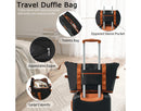 3 Piece Lightweight Hard Shell Carry-On Luggage Set - Black