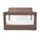 Baby Delight Lunaire Organic Crib - Mocha