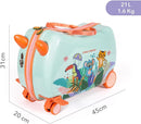 Ride-on Children's Suitcase Jungle Friends