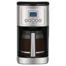 DCC-3200 14-Cup Glass Carafe with Stainless Steel Handle Programmable Coffeemaker - Silver