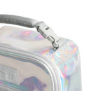 Upright Lunch Bag - White Holographic