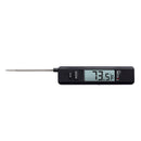 Compact Digital Folding Probe Meat Thermometer - Silver