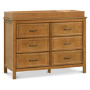 Charlie 6-Drawer Double Dresser - Chestnut