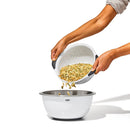 3 Quart Plastic Colander - White