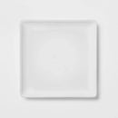 16-Piece Square Rim Porcelain Dinnerware Set - White