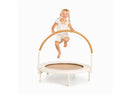 Gathre 36'' Round Easy Store Mini Trampoline - Ivory