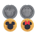 Mickey Mouse & Minnie Mouse Removable Waffle Plates - 2 Pack