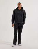 BKYS Rhinestone Rivet Oversized Fleece Hoodie