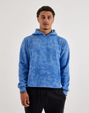 BKYS Rhinestone Rivet Oversized Fleece Hoodie