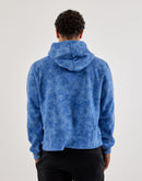 BKYS Rhinestone Rivet Oversized Fleece Hoodie