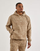 BKYS Rhinestone Rivet Oversized Fleece Hoodie