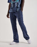BKYS Washed Fleece Flare Pants
